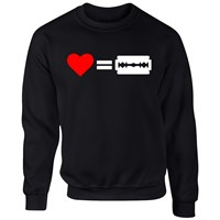 Zeige Details für TRUE LOVE IS SUICIDE ICON - SWEATER Bild von TRUE LOVE IS SUICIDE ICON - SWEATER